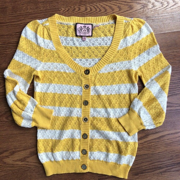 Juicy Couture Sweaters - Juicy Couture Y2K Button Front Cardigan